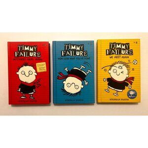 Timmy Failure Books 1-3 Set Mistakes Were Made Now Look We Meet Again Mint